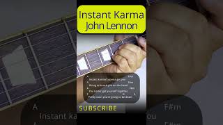 John Lennon  Instant Karma [upl. by Yeznil]