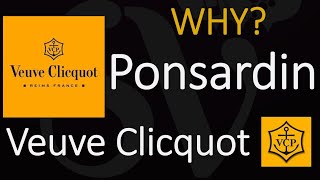 The STORY behind Veuve Clicquot Name WHY Ponsardin [upl. by Peh]