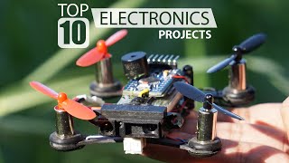 Top 10 DIY Electronics Engineering Projects [upl. by Anehsuc]