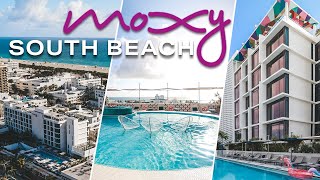 NEWEST Hotel on Miamis South Beach But is it worth the price The Moxy Miami South Beach Review [upl. by Charmaine275]