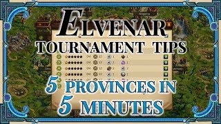 Elvenar Tournament Tips  5 Provinces in 5 Minutes [upl. by Nepean]