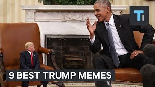 9 Best Memes From Trumps First 100 Days In Office [upl. by Glynas]