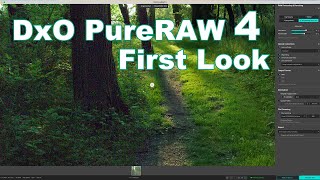 DxO PureRAW 4 First Look [upl. by Xilef]