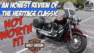 Honest Review Harley Davidson Heritage Classic  NOT WORTH IT [upl. by Houlberg333]