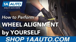 How to Perform Wheel Alignment by Yourself [upl. by Engedi]