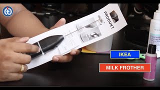 IKEA MILK FROTHER Review amp Battery Installation [upl. by Belayneh]