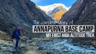 Annapurna Base Camp The Complete ABC Trek Experience  Indian in Nepal  Antarik Anwesan [upl. by Rosenzweig]