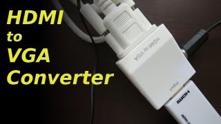 HDMI to VGA Converter [upl. by Siegler]