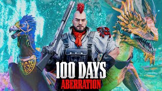 I Spent 100 Days In Ark Survival Ascended  Aberration [upl. by Tsyhtema]