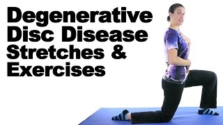 Degenerative Disc Disease DDD Stretches amp Exercises  Ask Doctor Jo [upl. by Gibbons147]