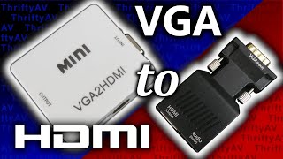 VGA to HDMI Showdown [upl. by Tiffie872]