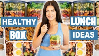 BENTO BOX LUNCH IDEAS  for work or back to school  healthy meal prep recipes [upl. by Roanna]