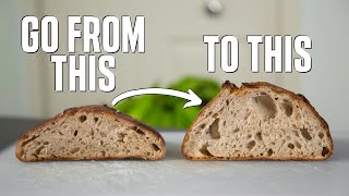 5 WAYS TO GET A BETTER OVEN SPRING  SOURDOUGH BREAD TIPS [upl. by Earas586]