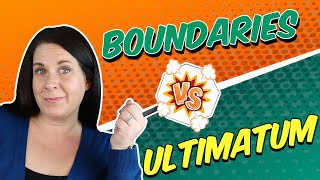 Boundaries Vs Controlling  Healthy Boundaries [upl. by Yeleak]