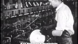 HISTORY OF VINYL RECORDS 1  The 78 RPM Single Manufacturing plant RCA [upl. by Ziladnerb]