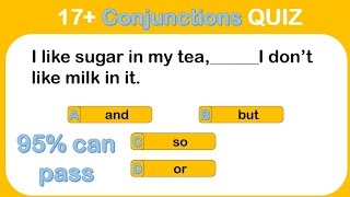 Conjunctions Quiz  mrlazyworldkh [upl. by Ddarb50]