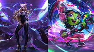 TFT MUSIC  HYPERPOP  KDA LATE [upl. by Nhguaved]