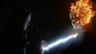 Ghost Rider Phil Coulson vs AidaMarvels Agents of Shield S4E22 [upl. by Kissie]