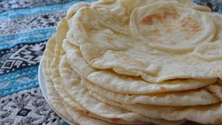 Lebanese Flatbread  Quick  No knead  Vegan [upl. by Gervais7]