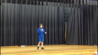 11 Year Old Kid Kills Rap God At Talent Show [upl. by Livesay]