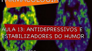 Curso de Farmacologia Aula 13  Antidepressivos  Conceitos parte I [upl. by Elyn]