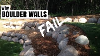 Why Boulder Retaining Walls Fail [upl. by Lapo]