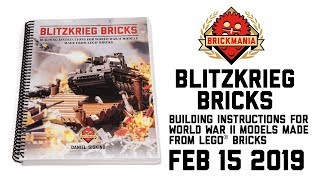 Blitzkrieg Bricks Building Instructions for World War II Models [upl. by Clarke]