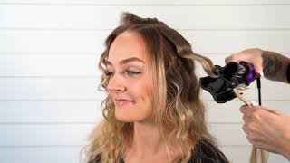 Easy Beach Waves Tutorial with the Hot Tools Deep Waver [upl. by Moriarty182]