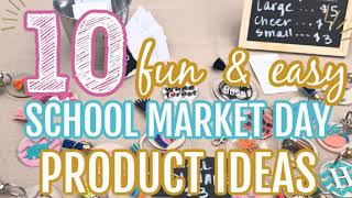 10 Easy School Market Day Ideas to Make amp Sell [upl. by Aw]