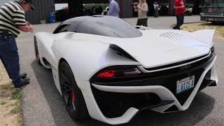 SSC Tuatara STARTUP SOUND [upl. by Nimra751]