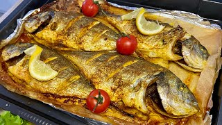 POISSON AU FOUR AVEC SEULEMENT QUELQUES ÉPICES RÉALISEZ CETTE EXCELLENTE MARINADE [upl. by Fee]