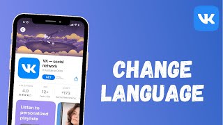 How to Change Language on VK App  2021 [upl. by Margie]