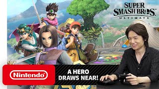 Super Smash Bros Ultimate – Mr Sakurai Presents “Hero” [upl. by Yesnnyl729]