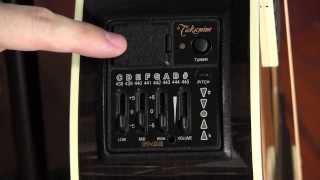 The Takamine CT4B II acoustic guitar preamp  review and user guide [upl. by Enimzzaj661]