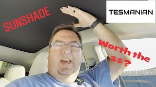 Sunshade Install and Review for the Tesla Model Y [upl. by Aciras]