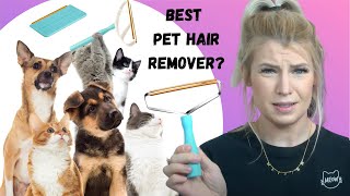 Uproot Clean Pet Hair Remover Review Does it actually work [upl. by Yentyrb523]