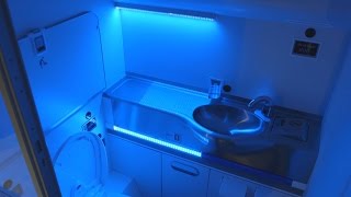 Boeing The Airplane Bathroom That Cleans Itself [upl. by Casmey]