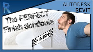 How to Create the PERFECT Finish Schedule  Revit [upl. by Yelsnia]