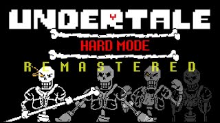 Undertale Disbelief Papyrus Hard Mode OST REMASTERED 35k special [upl. by Tcideneb29]