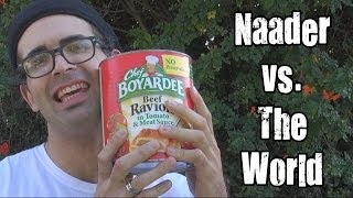 Naader vs 6lbs Of Chef Boyardee Beef Ravioli [upl. by Karee341]