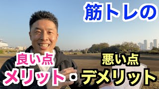 【98】筋トレのメリット良い点とデメリット悪い点についてです。肉体面と精神面に分けてお話しします。 [upl. by Mezoff]