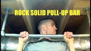 HOW TO MAKE A HOMEMADE PULLUP BAR [upl. by Llenwahs37]