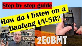 How do I listen on a Baofeng UV5R What Frequencies should I listen to How to program a repeater [upl. by Lledyl]