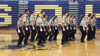 Pathfinder Marching Competition Fancy Drill 31917 [upl. by Dosi]