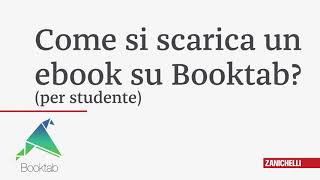 Booktab  Come si scarica un libro studente [upl. by Eseer]