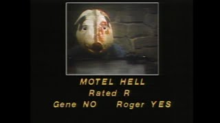 Motel Hell 1980 movie review  Sneak Previews with Roger Ebert and Gene Siskel [upl. by Hseyaj]