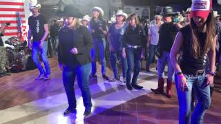 COWBOY Line Dance  Dance amp Teach [upl. by Enileda460]