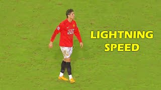 Cristiano Ronaldos LEGENDARY Speed at Manchester United [upl. by Sheelagh618]