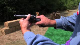 How to Grip a Single Action Revolver  Cowboy Action Shooting [upl. by Reffotsirk145]