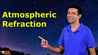 Atmospheric Refraction Class 10  Why Do Stars Twinkle [upl. by Jeniece]